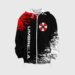 Куртка с капюшоном детская UMBRELLA CORPORATION, цвет: 3D-белый