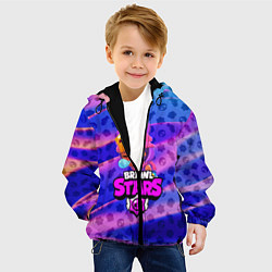 Куртка с капюшоном детская BRAWL STARS:SANDY, цвет: 3D-черный — фото 2