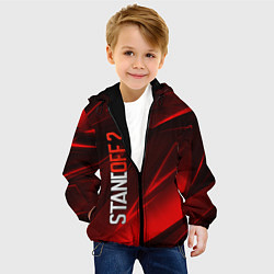 Куртка с капюшоном детская STANDOFF 2, цвет: 3D-черный — фото 2