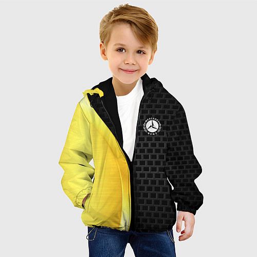 Детская куртка MERCEDES-BENZ / 3D-Черный – фото 4