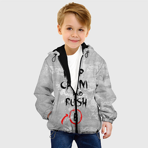 Детская куртка Rush B / 3D-Черный – фото 4