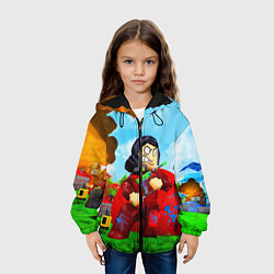 Куртка с капюшоном детская ROBLOX, цвет: 3D-черный — фото 2