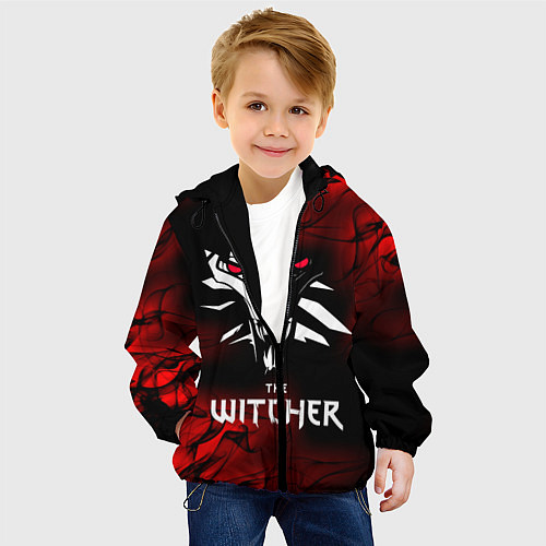 Детская куртка THE WITCHER / 3D-Черный – фото 4