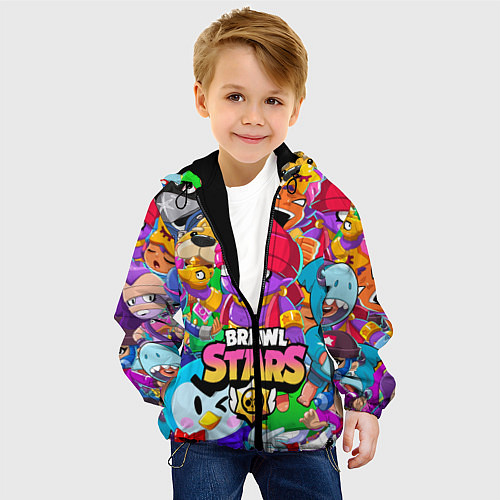Детская куртка BRAWL STARS GENE / 3D-Черный – фото 4