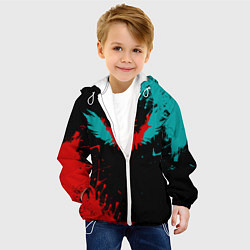 Куртка с капюшоном детская DMC, цвет: 3D-белый — фото 2