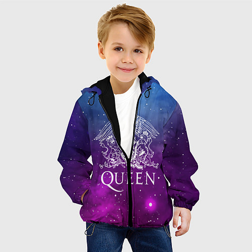 Детская куртка QUEEN / 3D-Черный – фото 4