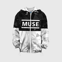 Куртка с капюшоном детская Muse, цвет: 3D-белый
