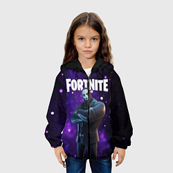 Куртка с капюшоном детская Fortnite Henchman Shadow, цвет: 3D-черный — фото 2