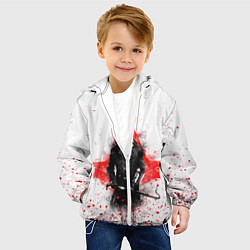 Куртка с капюшоном детская ASSASSINS CREED, цвет: 3D-белый — фото 2