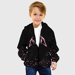 Куртка с капюшоном детская ПОШЛАЯ МОЛЛИ, цвет: 3D-черный — фото 2