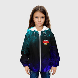 Куртка с капюшоном детская Brawl stars MRP, цвет: 3D-белый — фото 2