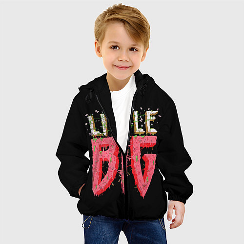 Детская куртка Little Big / 3D-Черный – фото 4
