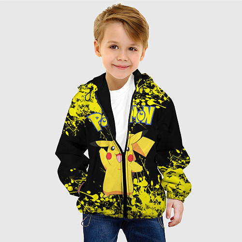 Детская куртка POKEMON / 3D-Черный – фото 4
