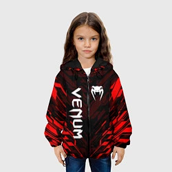 Куртка с капюшоном детская VENUM, цвет: 3D-черный — фото 2