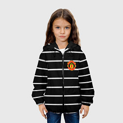 Куртка с капюшоном детская MANCHESTER, цвет: 3D-черный — фото 2