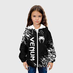 Куртка с капюшоном детская VENUM, цвет: 3D-белый — фото 2
