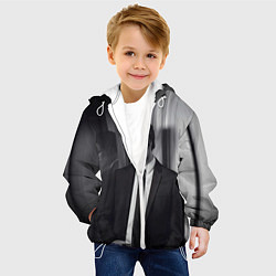 Куртка с капюшоном детская Роберт Паттинсон, цвет: 3D-белый — фото 2