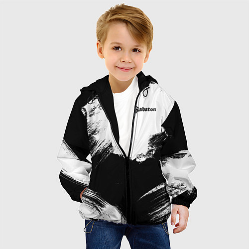 Детская куртка SABATON / 3D-Черный – фото 4