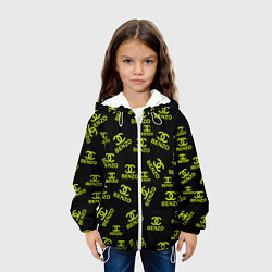 Куртка с капюшоном детская Benzo Gang - Big Baby Tape, цвет: 3D-белый — фото 2