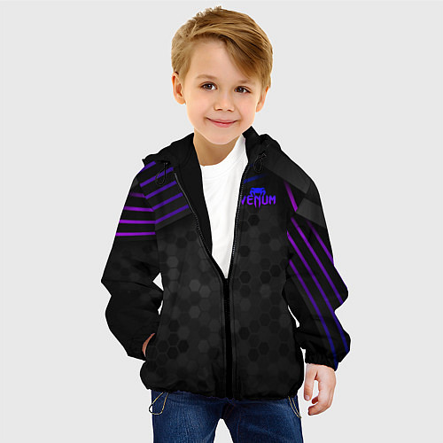 Детская куртка VENUM / 3D-Черный – фото 4