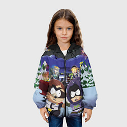 Куртка с капюшоном детская ЮЖНЫЙ ПАРК, цвет: 3D-черный — фото 2