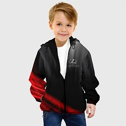 Куртка с капюшоном детская LEXUS, цвет: 3D-черный — фото 2