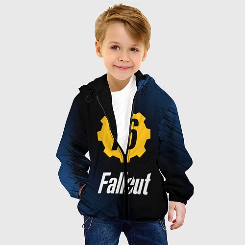 Детская куртка FALLOUT76 / 3D-Черный – фото 4