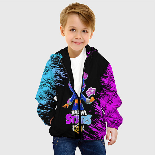 Детская куртка BRAWL STARS TARA / 3D-Черный – фото 4