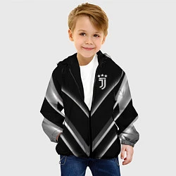 Куртка с капюшоном детская Juventus F C, цвет: 3D-черный — фото 2