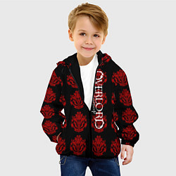 Куртка с капюшоном детская Overlord, цвет: 3D-черный — фото 2