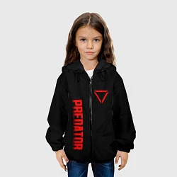 Куртка с капюшоном детская PREDATOR, цвет: 3D-черный — фото 2