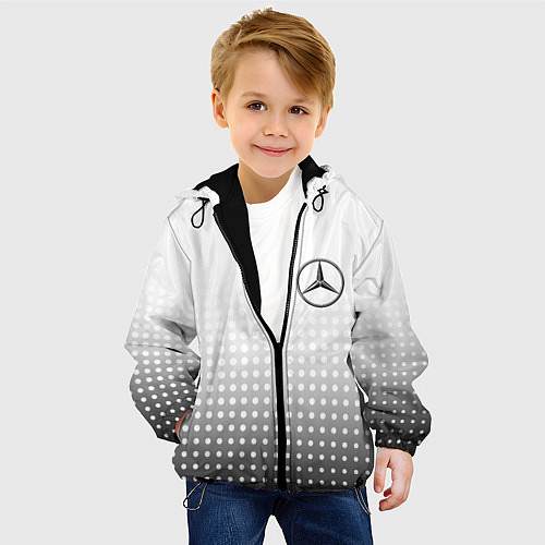 Детская куртка Mercedes-Benz / 3D-Черный – фото 4