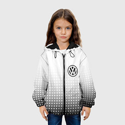 Куртка с капюшоном детская Volkswagen, цвет: 3D-черный — фото 2