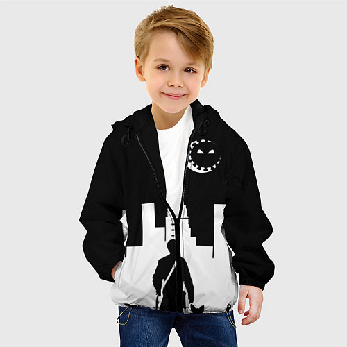 Детская куртка Борец с COVID19 / 3D-Черный – фото 4