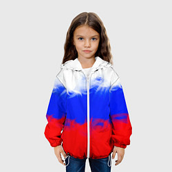 Куртка с капюшоном детская Россия, цвет: 3D-белый — фото 2