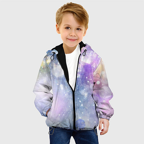 Детская куртка Звездное небо / 3D-Черный – фото 4