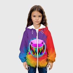 Куртка с капюшоном детская 6IX9INE- GOOBA, цвет: 3D-белый — фото 2