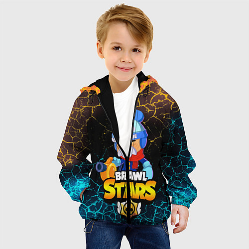 Детская куртка BRAWL STARS GALE / 3D-Черный – фото 4