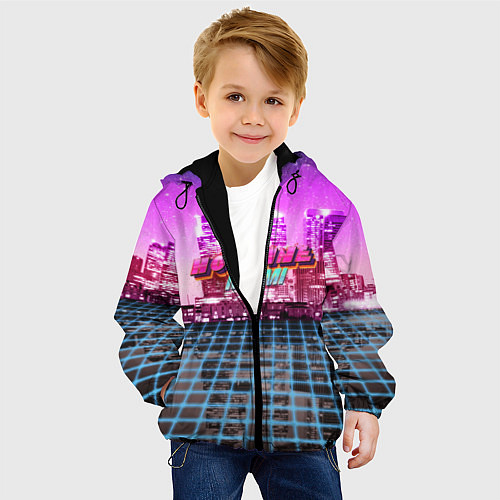 Детская куртка HOTLINE MIAMI 2 / 3D-Черный – фото 4