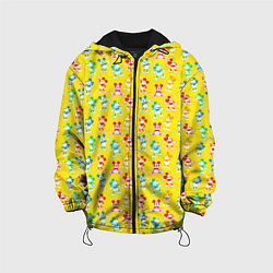 Куртка с капюшоном детская Микки Маус, цвет: 3D-черный