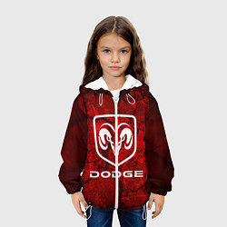 Куртка с капюшоном детская DODGE, цвет: 3D-белый — фото 2