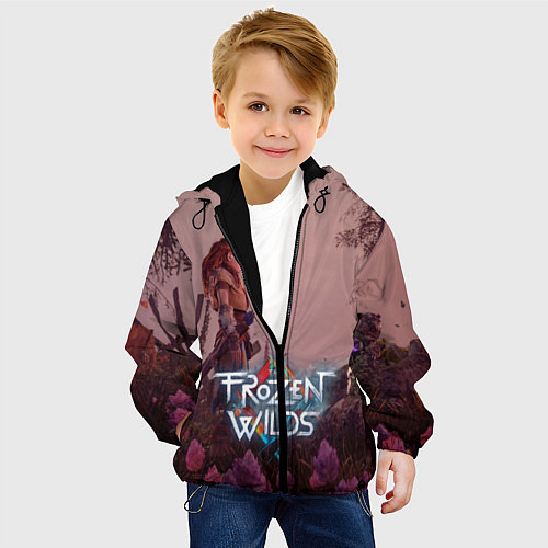 Детская куртка HORIZON ZERO DAWN / 3D-Черный – фото 4