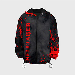 Куртка с капюшоном детская Helltaker Logo Z, цвет: 3D-черный