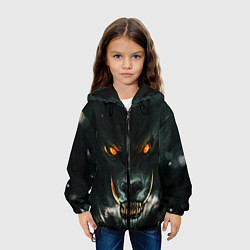 Куртка с капюшоном детская ДИКИЙ ВОЛК D, цвет: 3D-черный — фото 2