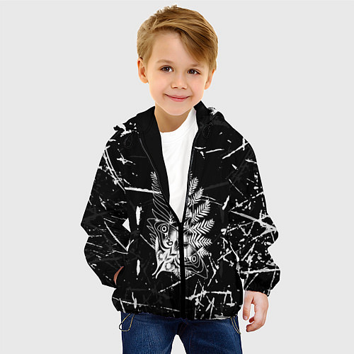 Детская куртка ЛАСТ ОФ АС ТАТУ ЭЛЛИ / 3D-Черный – фото 4