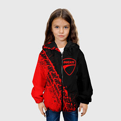 Куртка с капюшоном детская DUCATI 3, цвет: 3D-черный — фото 2