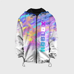 Куртка с капюшоном детская Roblox, цвет: 3D-черный