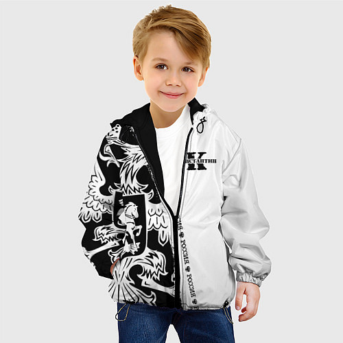 Детская куртка Константин / 3D-Черный – фото 4