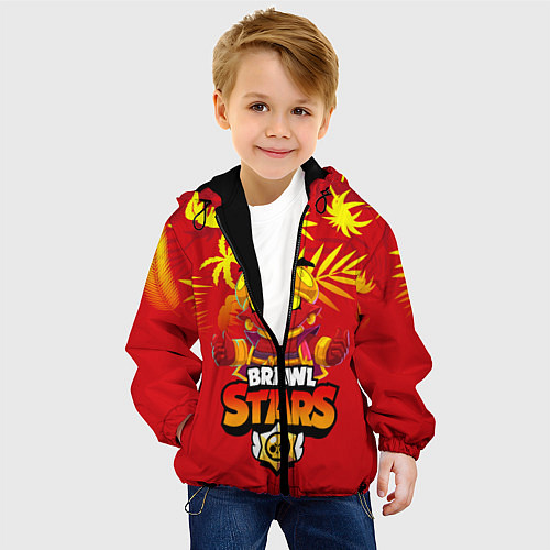 Детская куртка BRAWL STARS EVIL GENE В ЛЕТО / 3D-Черный – фото 4