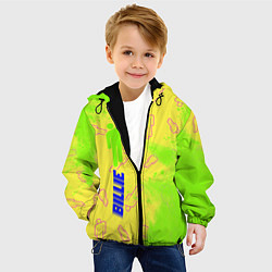 Куртка с капюшоном детская BILLIE EILISH БИЛЛИ АЙЛИШ, цвет: 3D-черный — фото 2